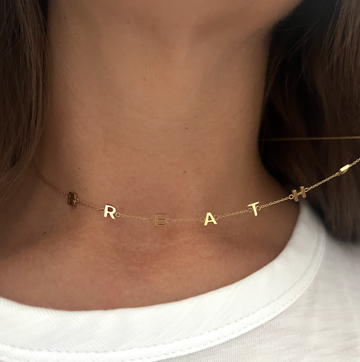 Breathe Cue Necklace