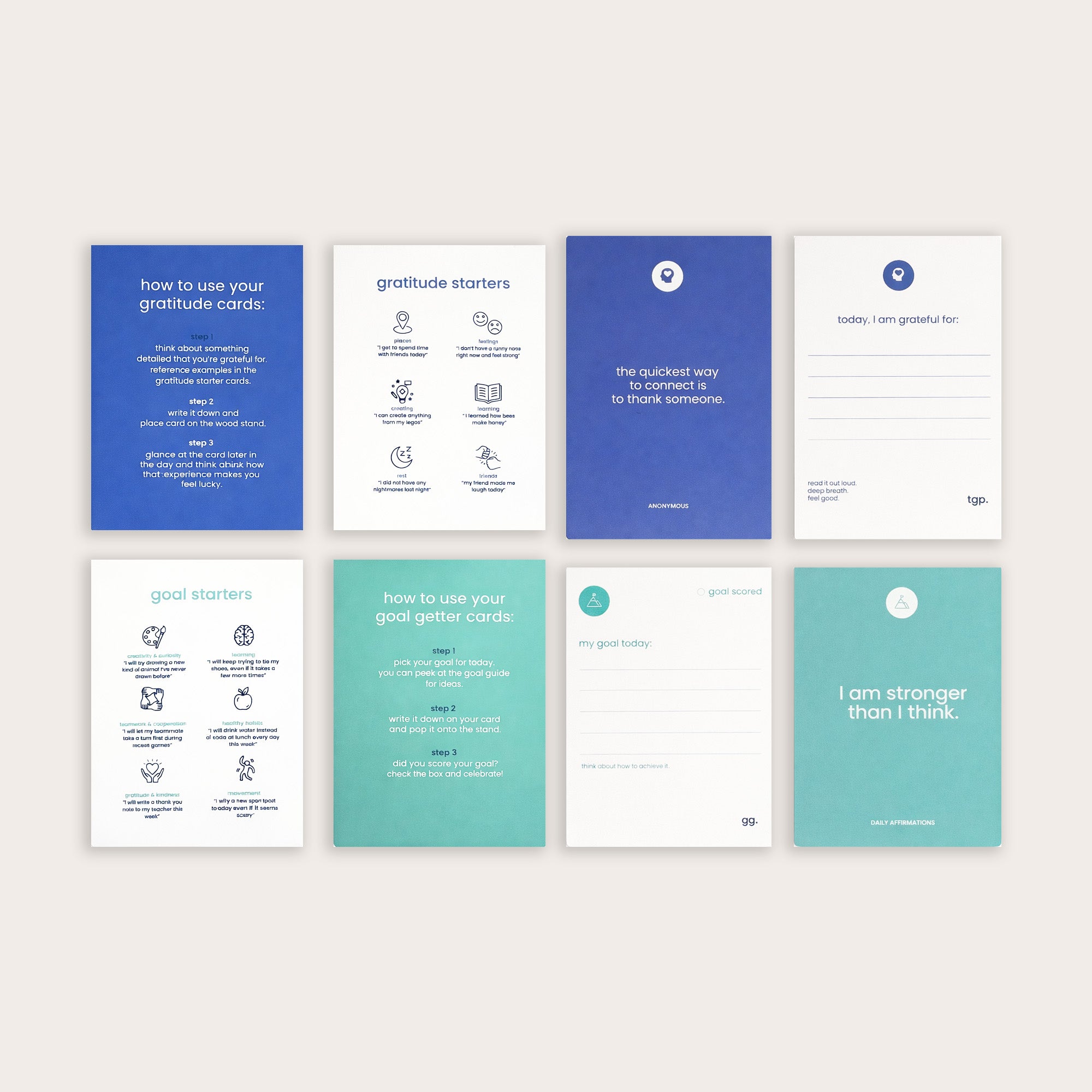 Gratitude + Goals Bundle